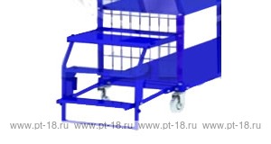 Лестница для тележки для комиссионирования Россия Лестница для ТДК-01