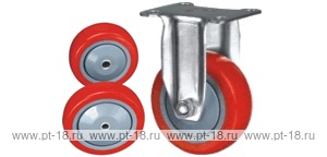 Колесо неповоротное Lema CF1-TPU-100-75-6