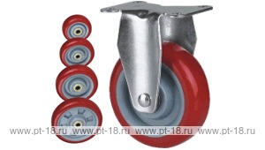 Колесо неповоротное Lema ED1-TPU-88-95-6