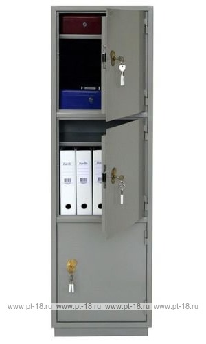 Металлический бухгалтерский шкаф Россия КБ-033-КБС-033